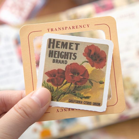 Набір матеріалів для скрапбукінгу SIMNO Letter From Flowers 154 шт 18x23 см