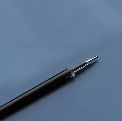 Паста для ручок пиши-витирай 0,5 мм Чорна 12.9 см (M1203-BK)
