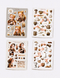 Стикербук Stickers Vanilka 374 стікери наклейок Girl's 10х15 см