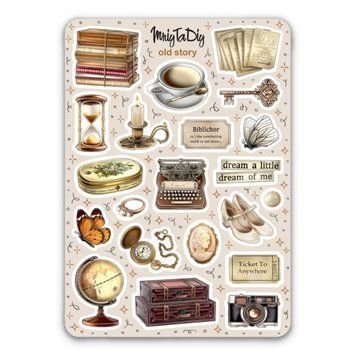 Сет наклеек MriyTaDiy Old story 10х15 см (MTD-0916)