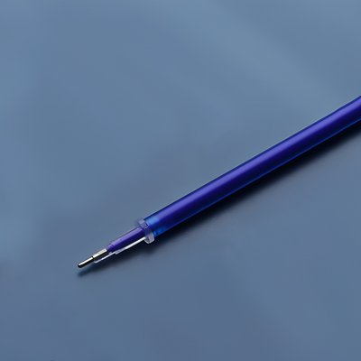 Паста для ручок пиши-витирай 0,5 мм Блакитна 12.9 см (M1203-BL)