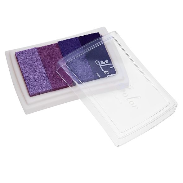 Штемпельные чернильные подушечки для штампов 7*5 см Фиолетовые