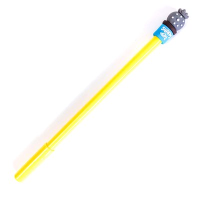 Гелевая ручка Кактус желтая 17 см