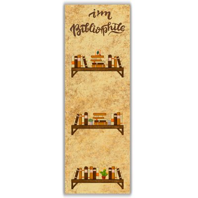 Двостороння закладка для книг Alpaca I'm bibliophile 8х22 см