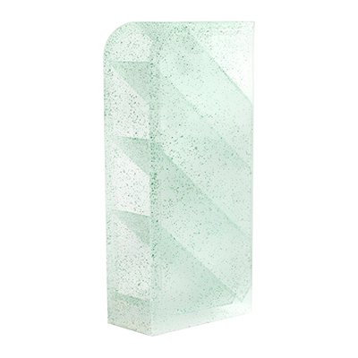 Органайзер для ручек пластмассовый Зеленый 20.5х9х5 см