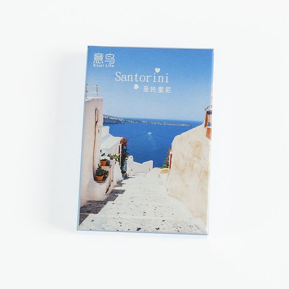 Набір стікерів картинок Etori Life Santorini 30 штук 40х60 мм (ENM2021619)