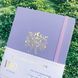 Блокнот в крапку А5 для Bullet Journal Бузковий зі сріблястим зрізом 80 аркушів 180 г/м&sup2; (BUKE-007)
