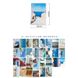 Набор стикеров картинок Etori Life Santorini 30 штук 40х60 мм (ENM2021619)