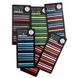 Стикеры-закладки для заметок Темные 5 цветов 300 шт (MEMO-300-15-R)