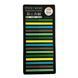 Стикеры-закладки для заметок Зеленые 5 цветов 300 шт (MEMO-300-15)