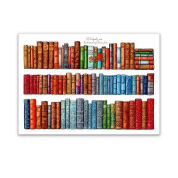 Сет стикеров BUJODI Книги 17х12 см (BUJODI-94)