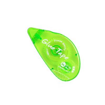 Ролик с клейкой лентой (двухстороний скотч) 8 м Зеленый (GT-508-G)