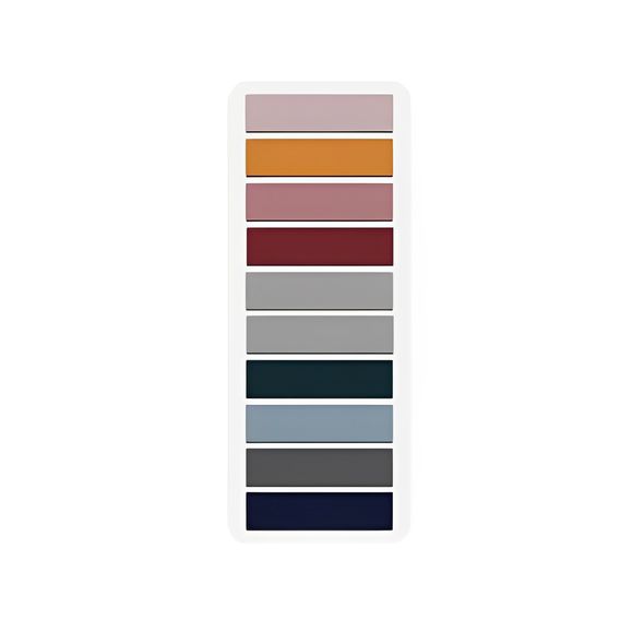Стікери-закладки для позначок 10 кольорів 200 шт Кольорові (TWWT-087-K)