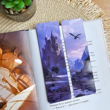 Закладка для книги MriyTaDiy Сутінковий замок Art-133 5х16 см
