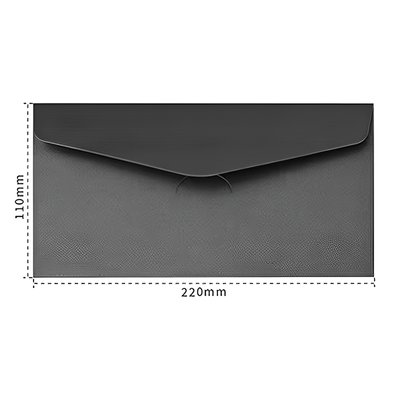 Конверт Черный 11Х22 см (TWWT-131-10)