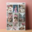 Сет стикеров картинок BuJoBox Pink 15х21 см