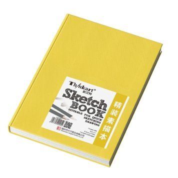 Скетчбук Thinkart Жовтий 100 аркушів 14,5х21,6 см 110 г/м&sup2;