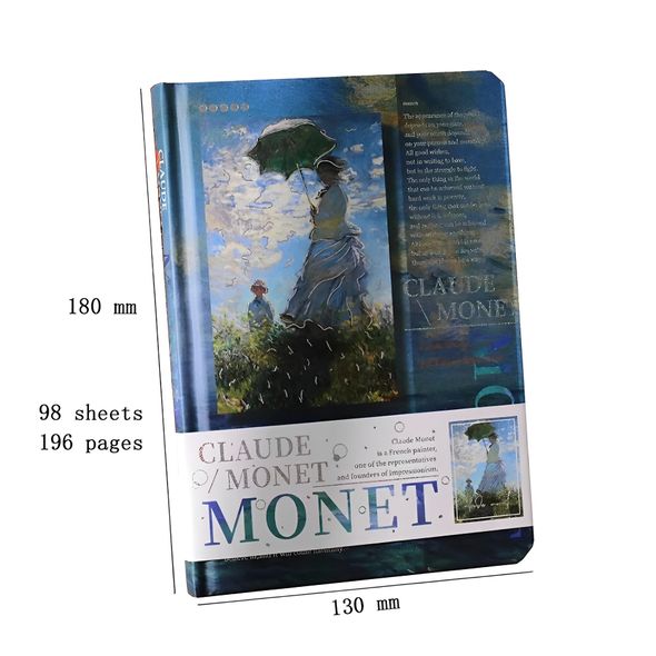 Блокнот Сlaude Monet 98 листов 18х13 см (TWN-096-1)