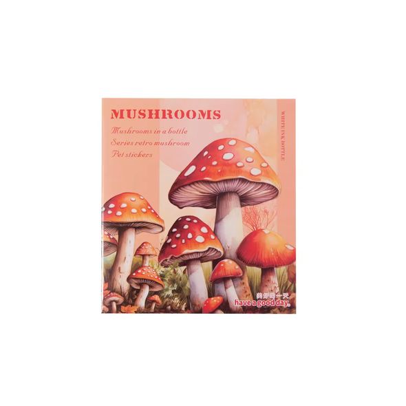 Набір стікерів Have a good day Pink Mushroom 30 шт (MHD-PZMG001)