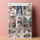 Сет стикерів картинок BuJoBox Pink 15х21 см
