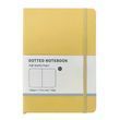 Блокнот в точку A5 для Bullet Journal Желтый 160 страниц 100 г/м&sup2;