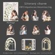 Набор стикеров Have a good day Книжная эстетика 10 шт (MHD-WXSN005)