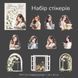 Набір стікерів Have a good day Книжкова естетика 10 шт (MHD-WXSN005)