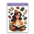 Сет стикерів BuJoBox Улюблена книжка 10х15 см