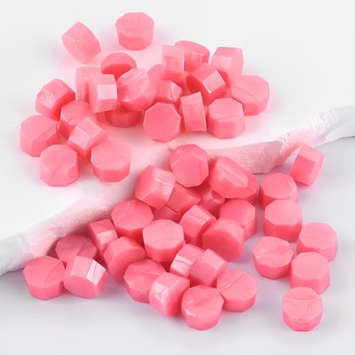 Набор сургуча в таблетках Розовый 100 шт (WAX-100-38)