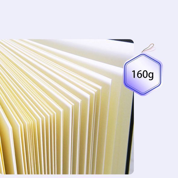Скетчбук Thinkart А5 Чорний 50 аркушів 14.5х21 см 160 г/м&sup2;