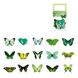 Набір стікерів Mr. Рaper Метелики зелені 45 шт (MG064-0436)