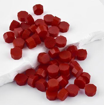 Сургуч в таблетках Бордовий 100 шт (WAX-100-39)