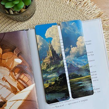 Закладка в книжку MriyTaDiy Небесний замок Art-136 5х16 см