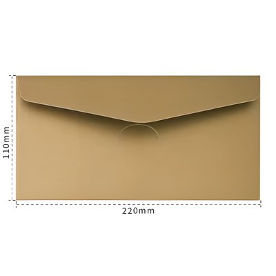 Конверт Светло-коричневый 11Х22 см (TWWT-131-13)