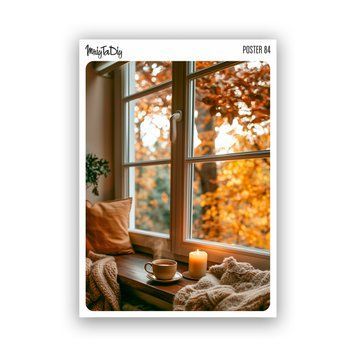Стікер MriyTaDiy Біля вікна Poster № 84  10х15 см