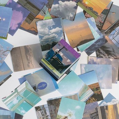 400 картинок для скрапбукінгу YUXIAN Хмари 4х5 см (YXSCZ083)