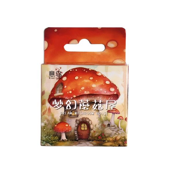 Набір стікерів картинок Etori Life Dream Mushroom House 46 штук (ENE230825)