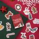 Набір стікерів Merry Christmas 45 штук (ENB2001002)