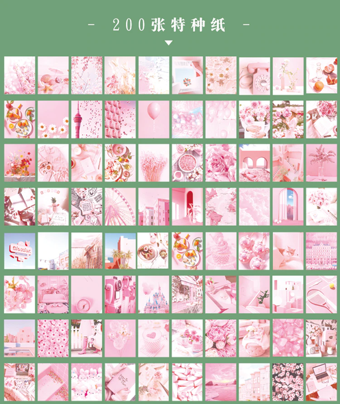 400 картинок для скрапбукинга YUXIAN Природа 4х5 см (YXSCZ079)