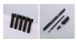 Гелеві ручки 0.5 мм Vience набір 12 штук Сузір'я Black (C3282)
