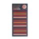 Стікери-закладки для нотаток Червоні 5 кольорів 300 шт (MEMO-300-15-RD)
