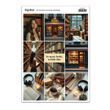 Сет стикеров картинок BuJoBox Books 15х21 см