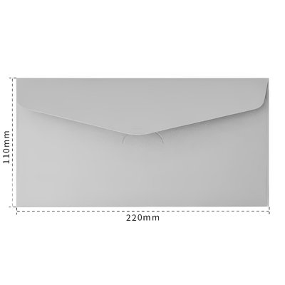 Конверт Серый 11Х22 см (TWWT-131-19)