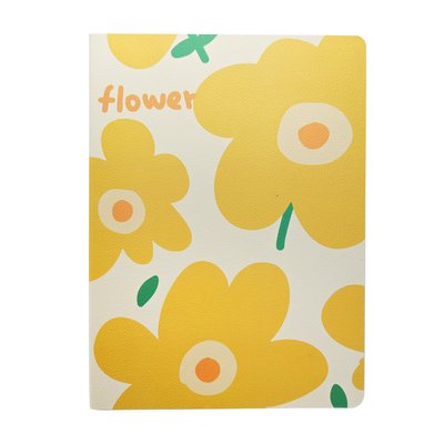 Зошит в лінію B5 36 аркушів Жовті квіти (TWN-060-9)