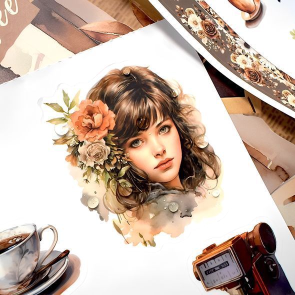 Стикербук 20 страниц Coffee moment 14.5х21 см (6976352903518)