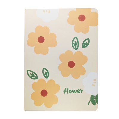 Зошит в лінію B5 36 аркушів Помаранчеві квіти (TWN-060-10)