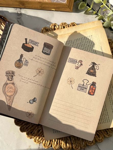 Harry Potter блокнот A5 128 ілюстрованих сторінок №1