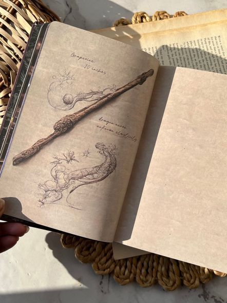 Harry Potter блокнот A5 128 ілюстрованих сторінок №1