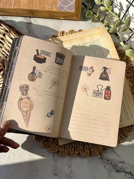 Harry Potter блокнот A5 128 ілюстрованих сторінок №1