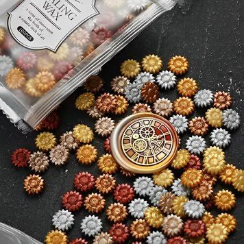 Сургуч Flowers Gold 100 шт (WAX-100-50)